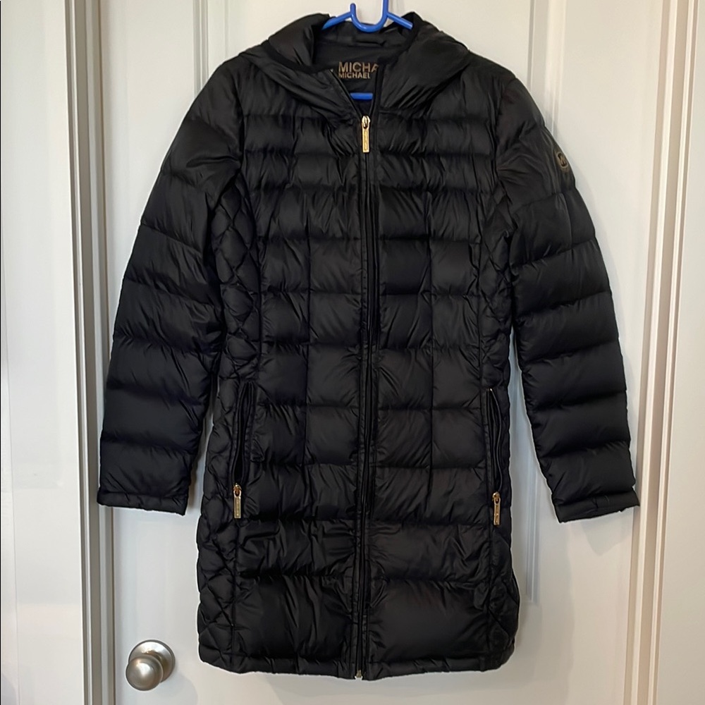 Michael Kors Nylon Down Jacket Coat Small